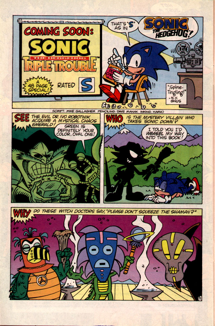 Sonic - Archie Adventure Series October 1995 Page 24